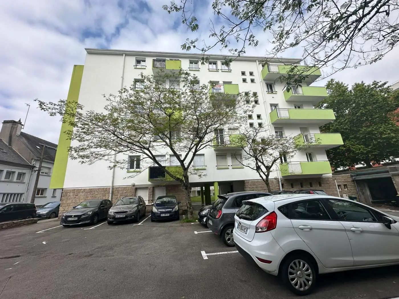 rue Georges Collier à Lorient — vue du programme neuf