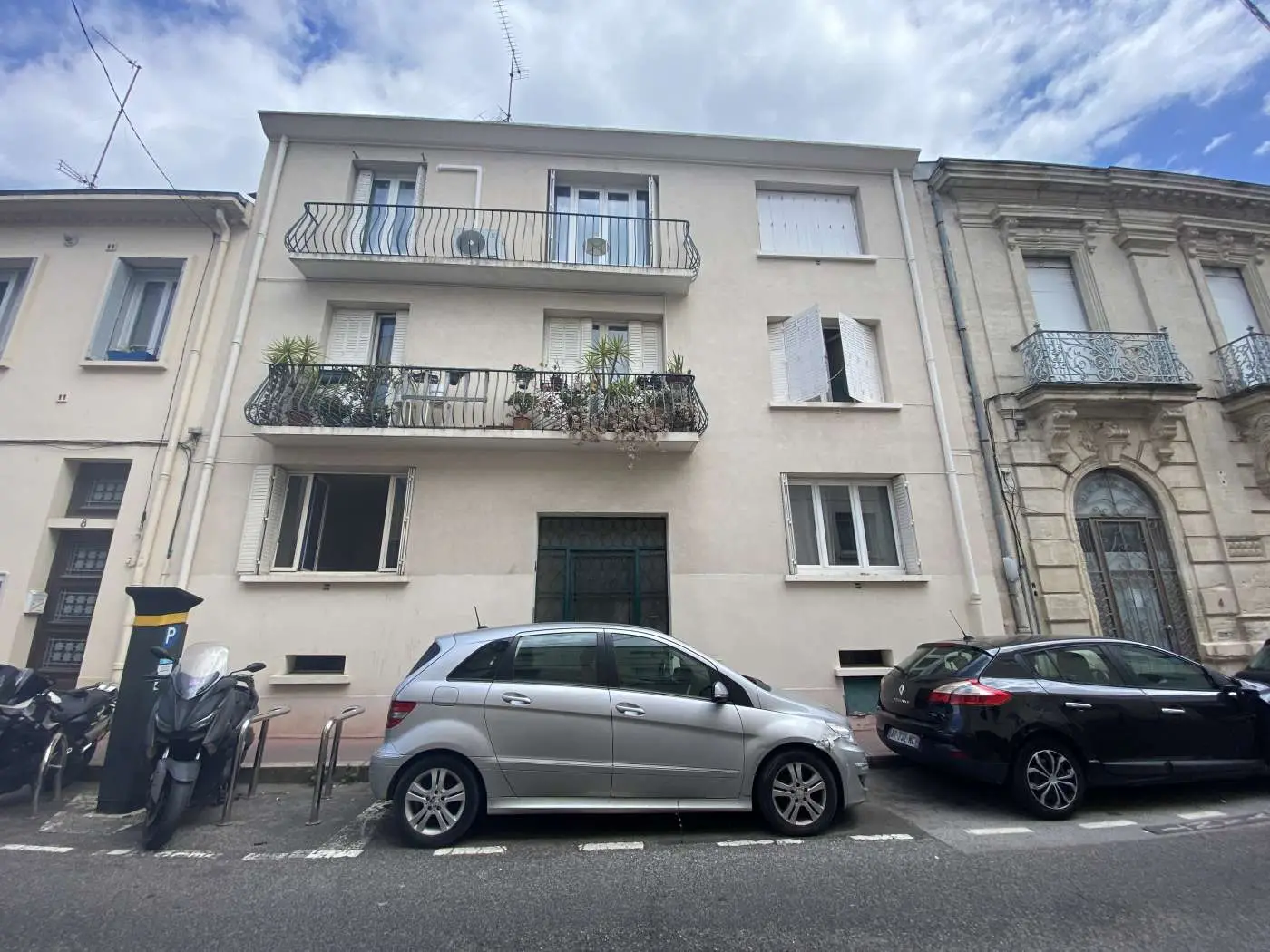 rue Jeanne d'Arc à Montpellier — vue du programme neuf