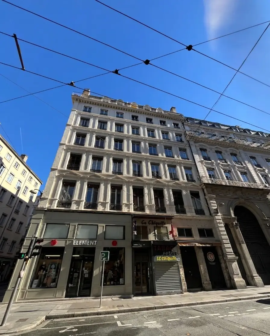 RUE LANTERNE à Lyon — vue du programme neuf