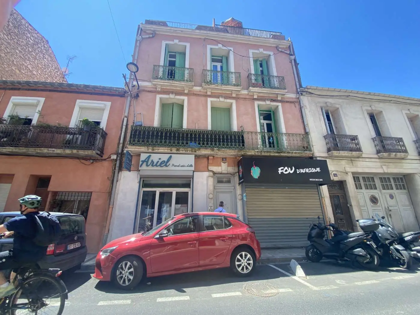 rue Paul Bousquet, beeld van het programma te Sète