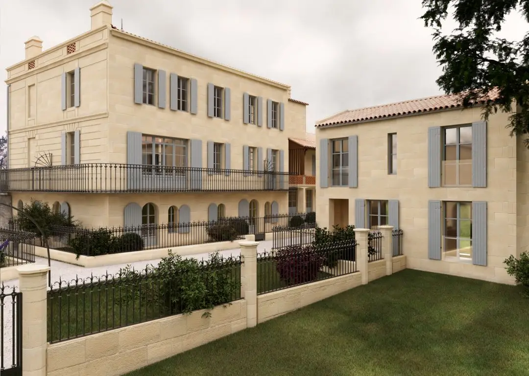 Programme neuf à Saint-Émilion — vue du programme neuf