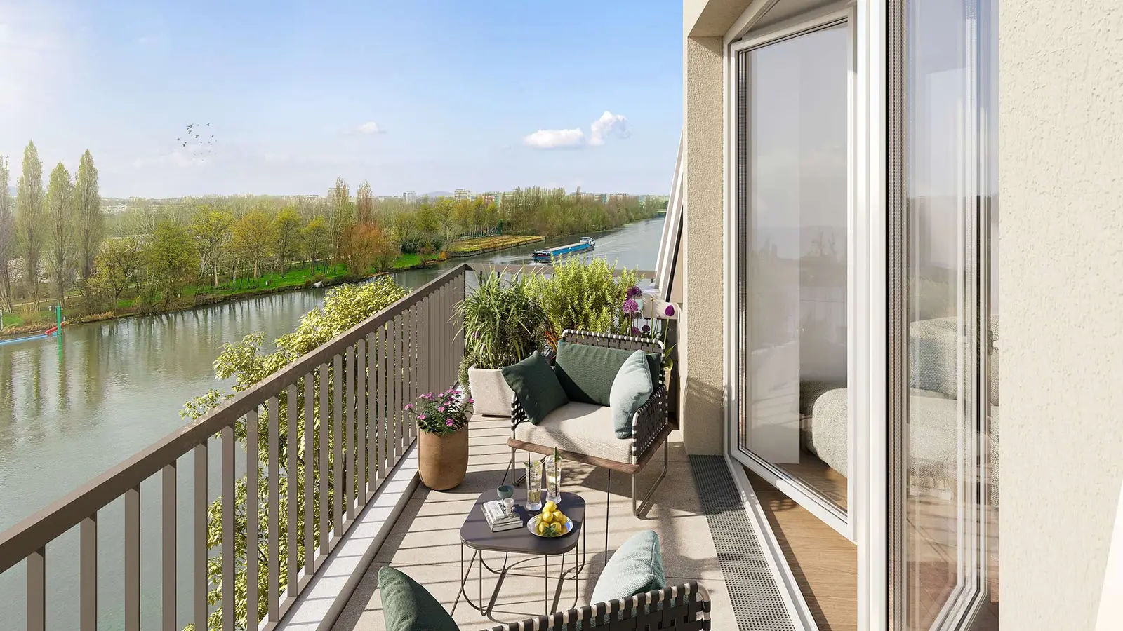 Seinographic à Villeneuve-Saint-Georges — vue du programme neuf