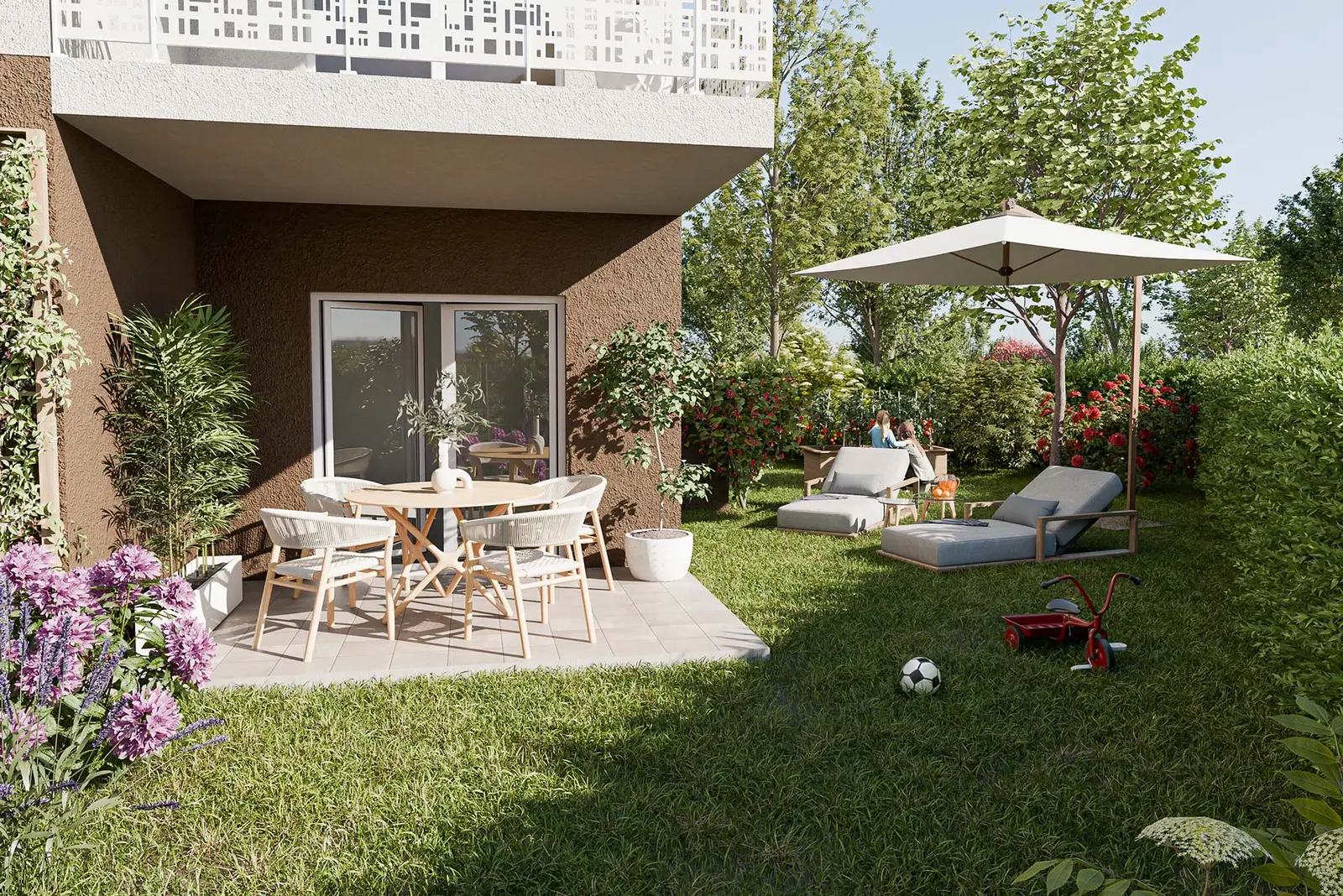 Serenia, development visual in Thorigné Fouillard