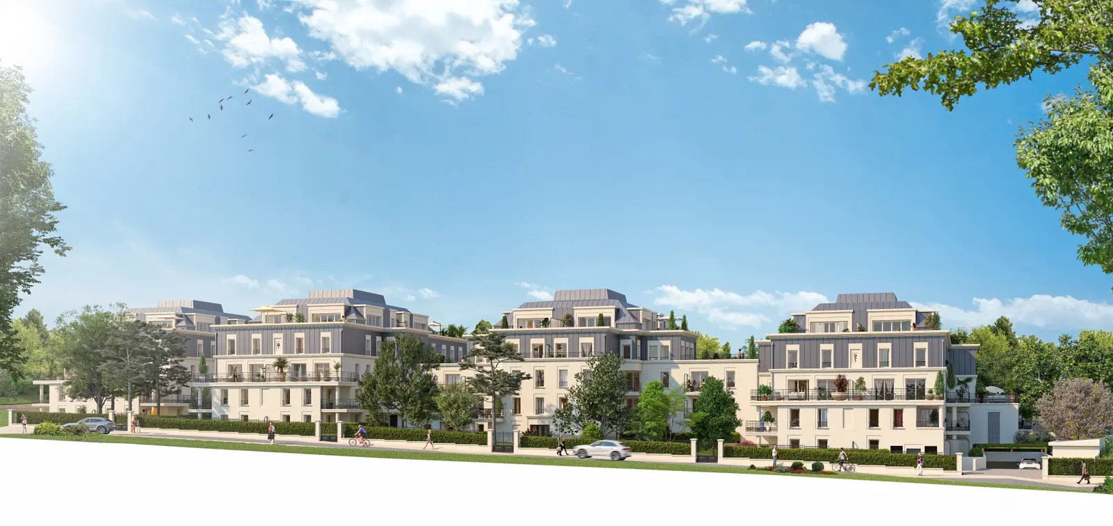SO ROOFTOP à Le Plessis-Robinson — vue du programme neuf