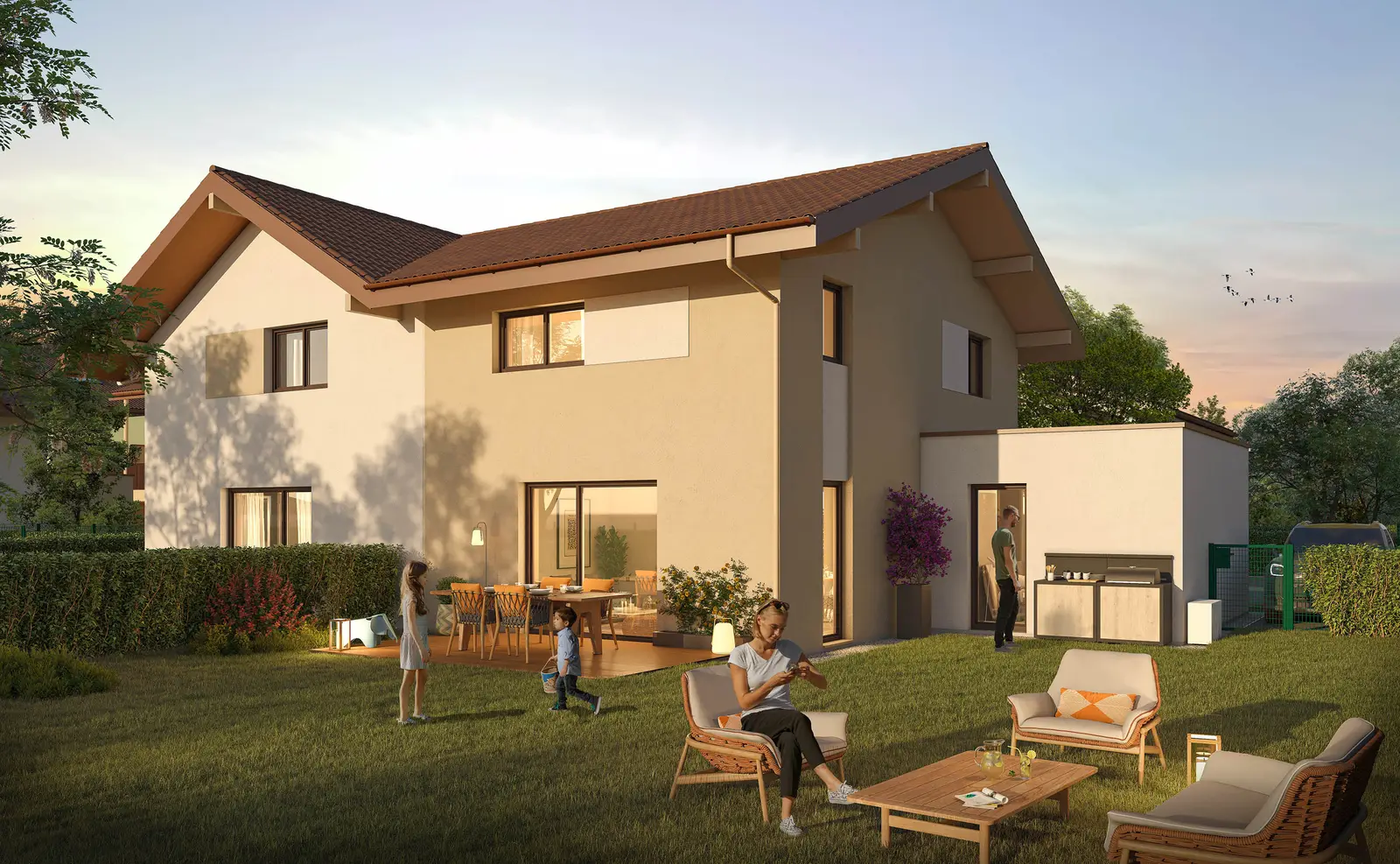 Source Bleue, development visual in Sciez
