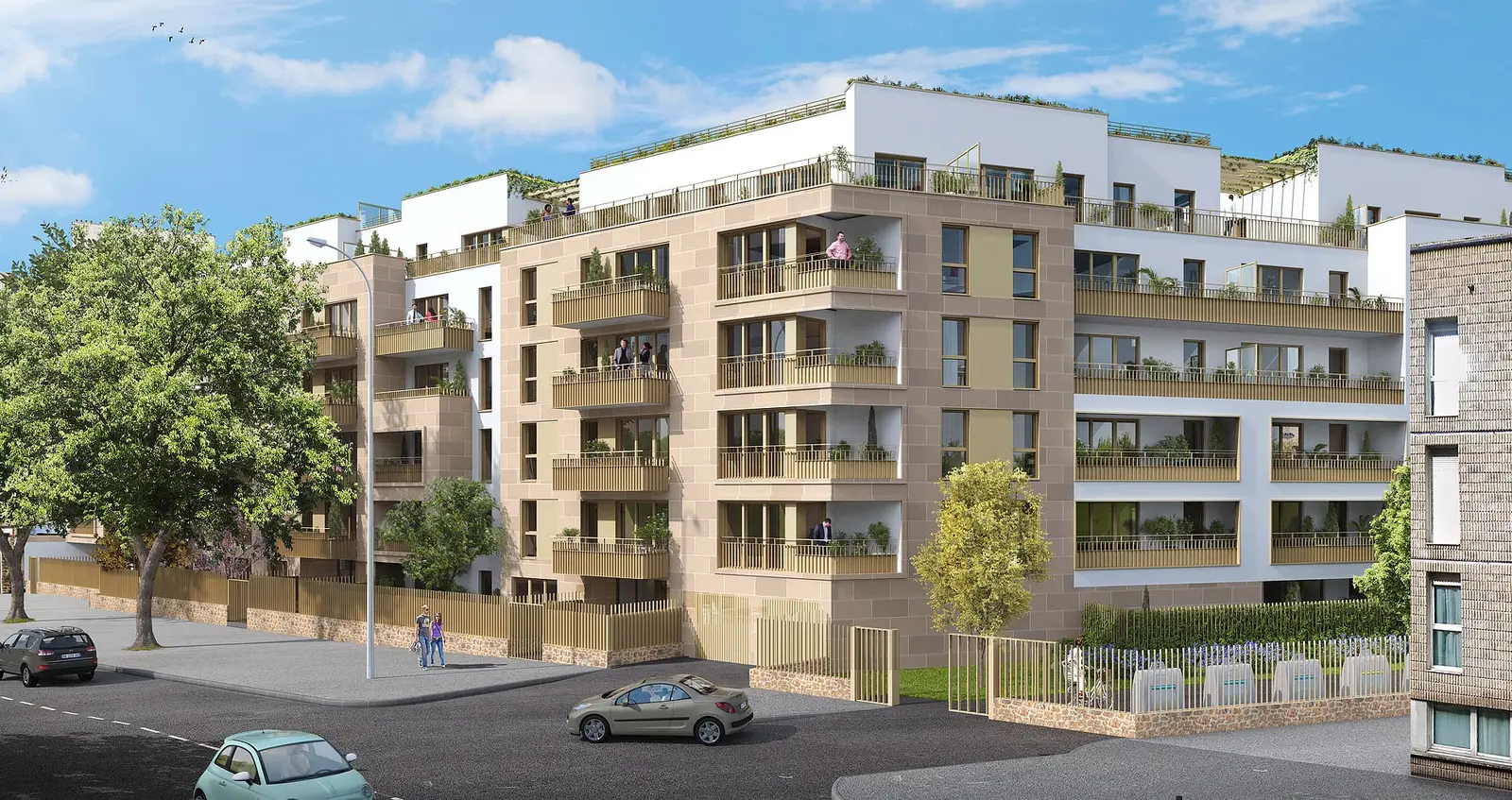Square 160, imagem do programa em AUBERVILLIERS