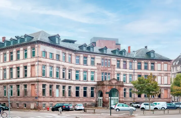 STRASBOURG : Hôtel d'Esther — vue du programme neuf