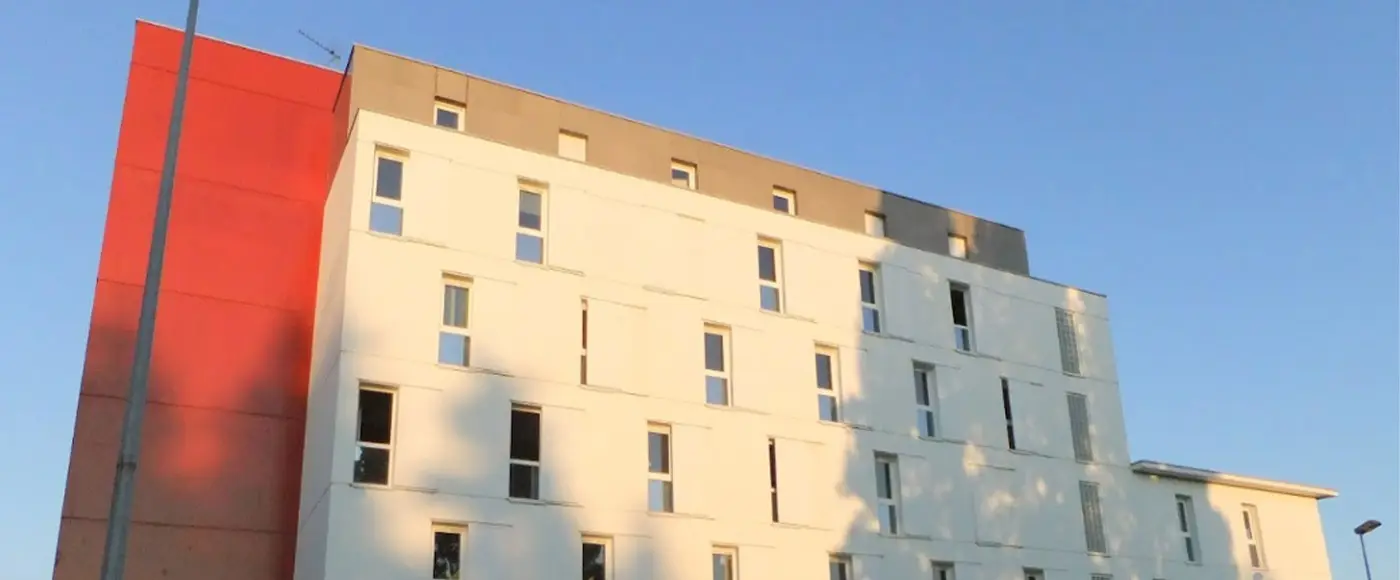 (STUDEA) Résidence étudiante Nexity Studéa Atalante à Rennes — vue du programme neuf