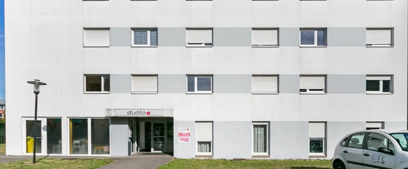 (STUDEA) Résidence étudiante Nexity Studéa Lille 1 à Villeneuve-d'Ascq — vue du programme neuf