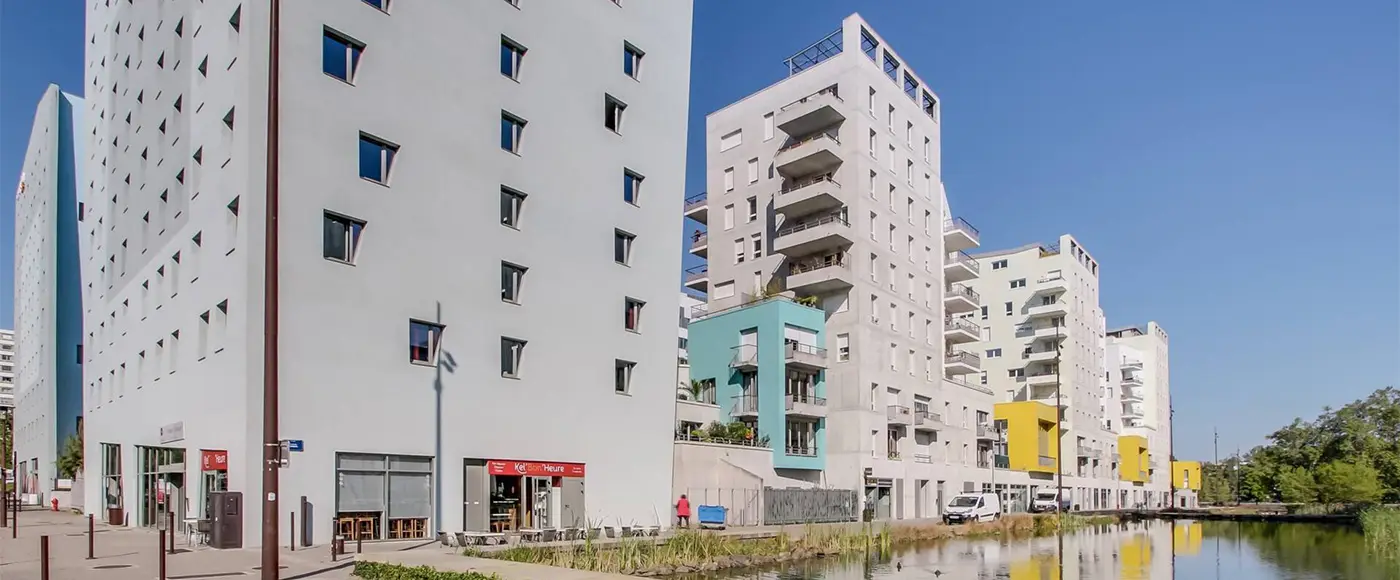 Résidence étudiante Studéa Yléo Nantes, beeld van het programma te Nantes