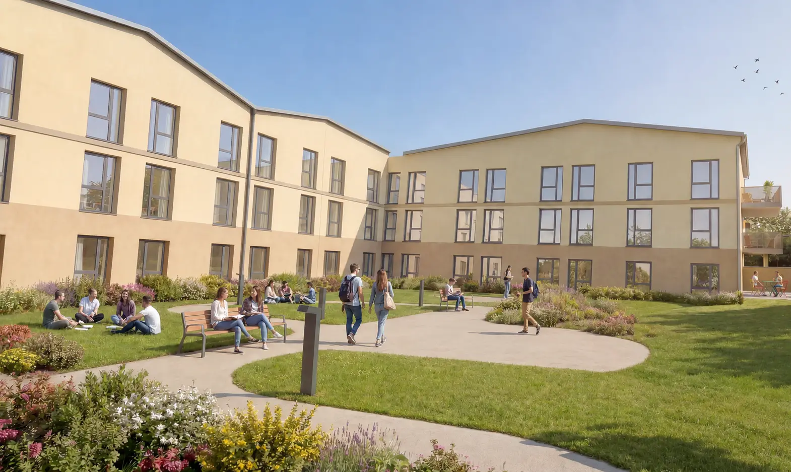 Studently Bourges l'Atelier, development visual in BOURGES