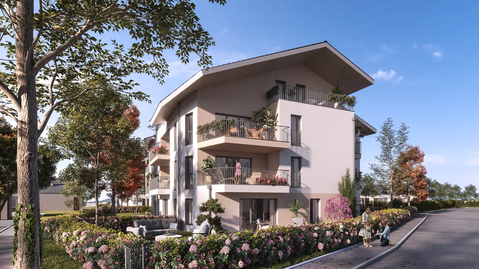 SYMBIOSE à Saint-Félix — vue du programme neuf