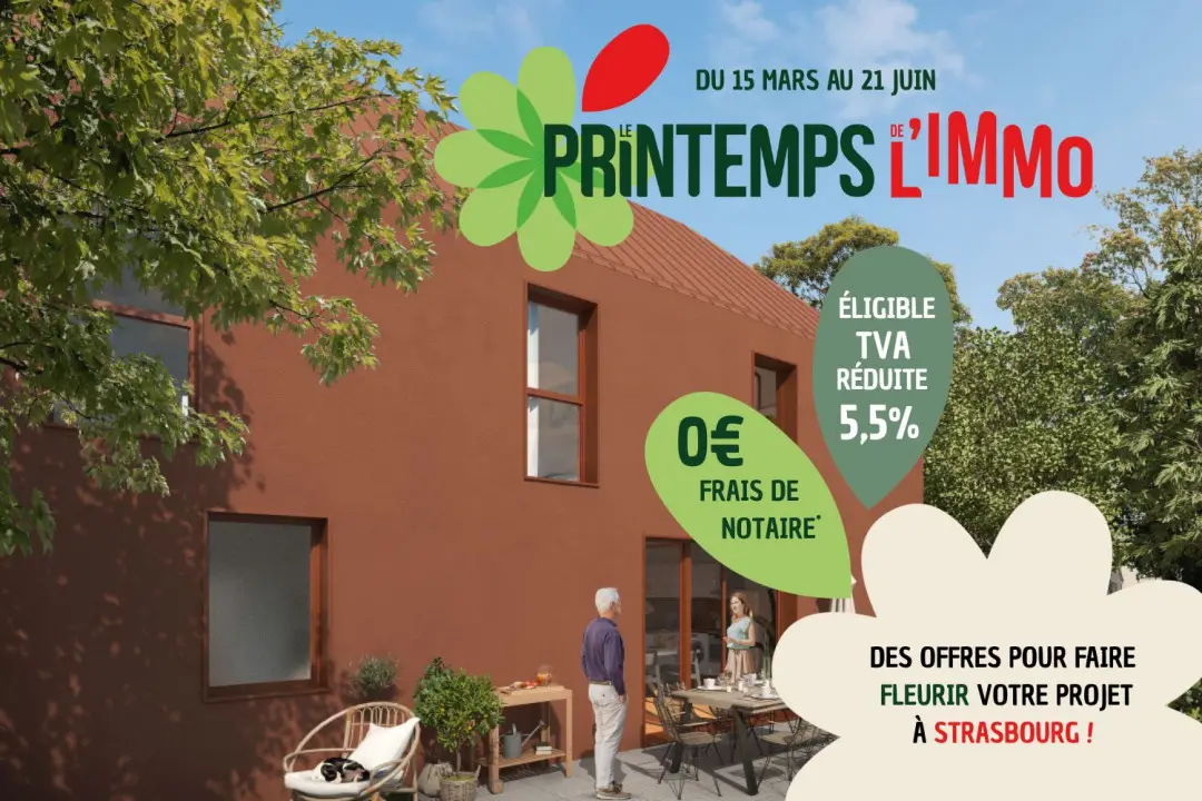 TERRA ROSSA à Strasbourg — vue du programme neuf