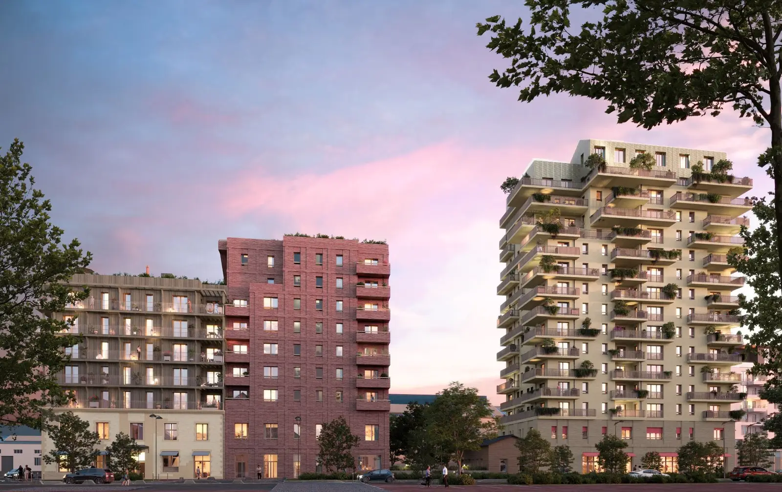 TIME, development visual in SAINT-DENIS