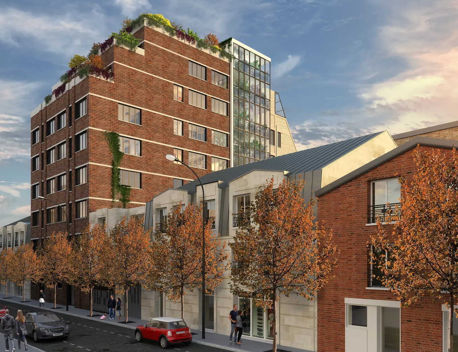 Tour Lods à Saint-Ouen-sur-Seine — vue du programme neuf