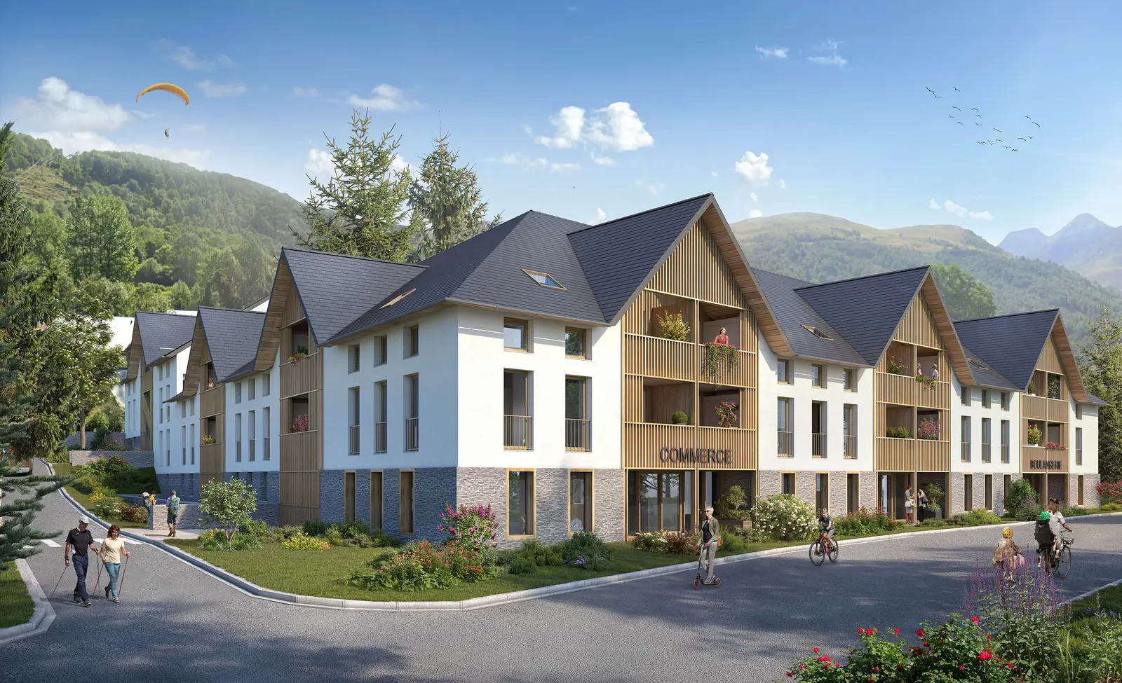 Valéa, development visual in Loudenvielle