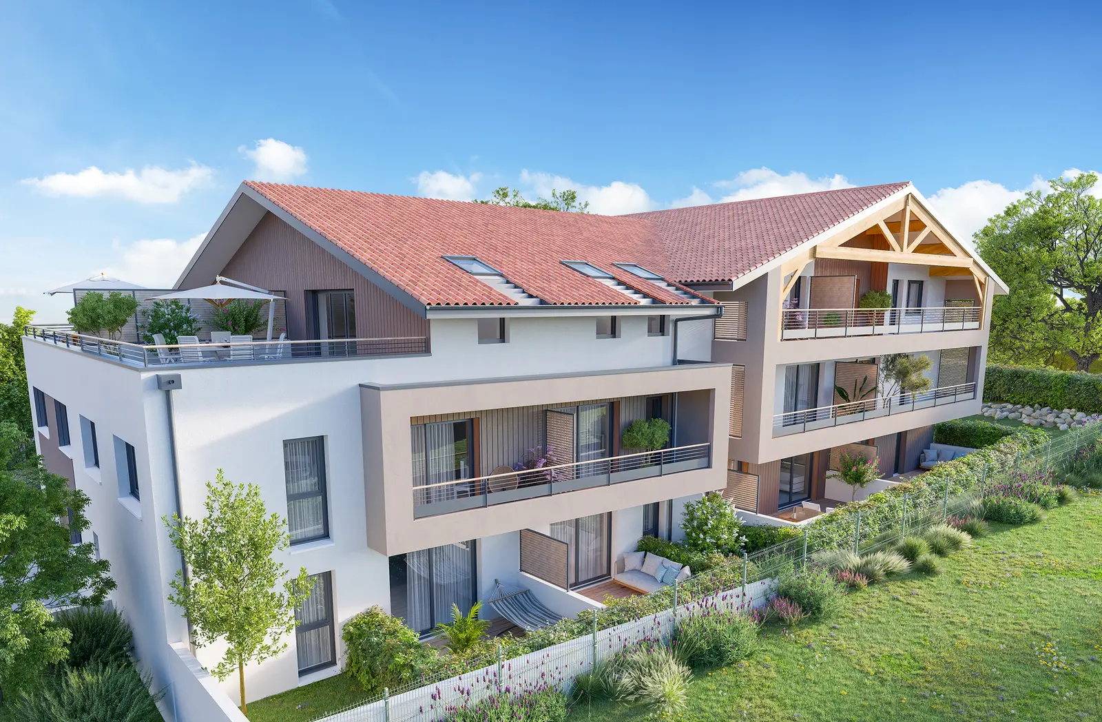 VALLEE DU LYS à Escalquens — vue du programme neuf
