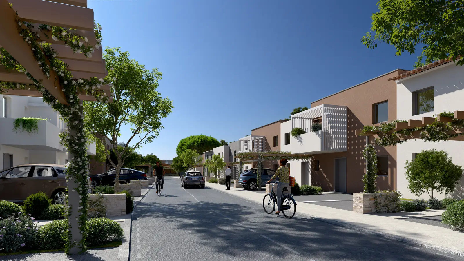 VIA DOMITIA à Codognan — vue du programme neuf