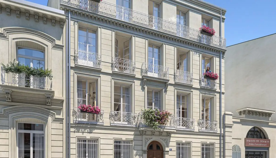 VILLA ANDRE à Montpellier — vue du programme neuf