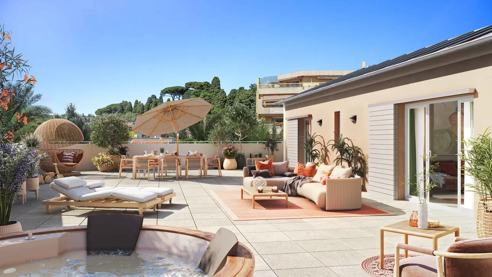 Villa Arteo, beeld van het programma te Nice