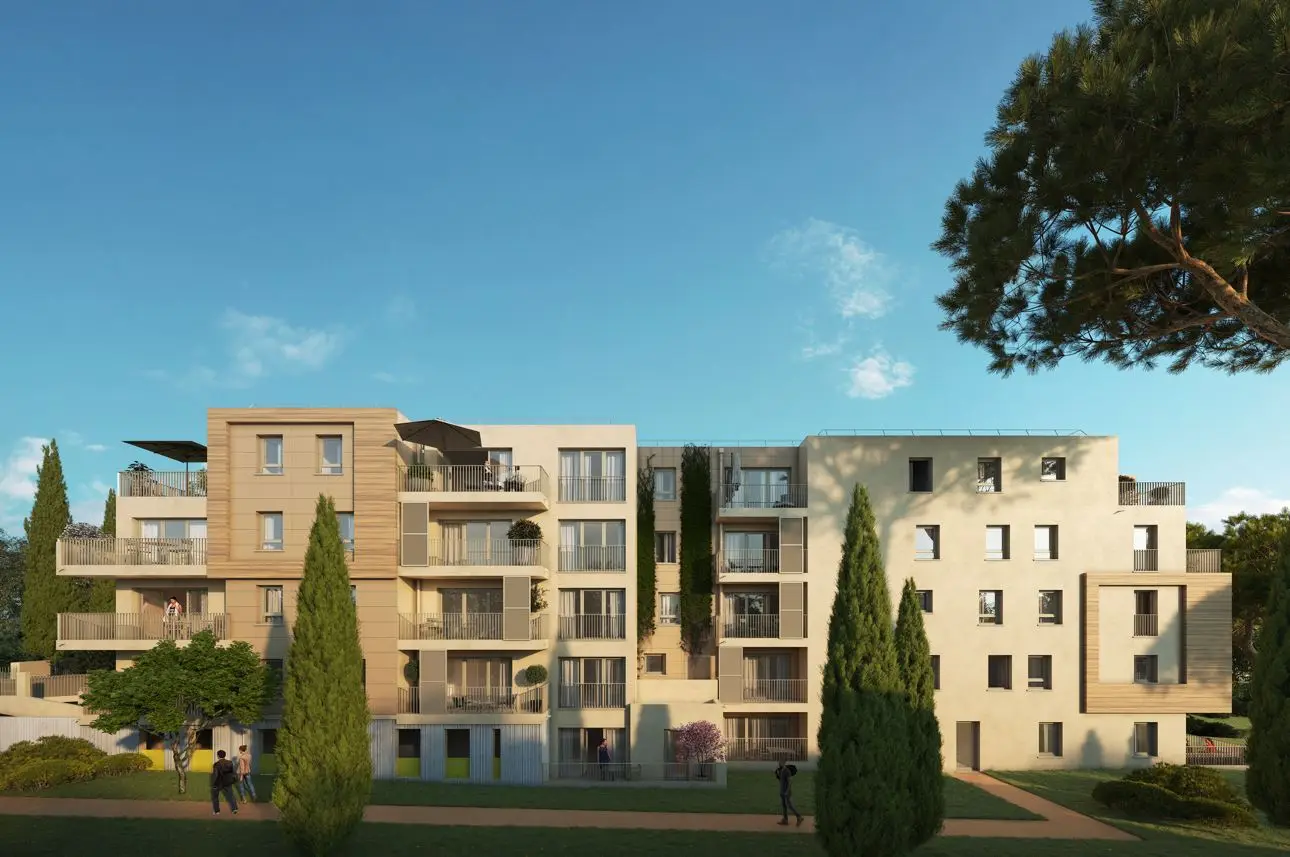 Villa Azur uli à Antibes — vue du programme neuf