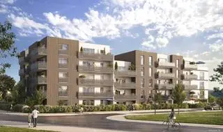 Villa Botanique 4, development visual in Poitiers