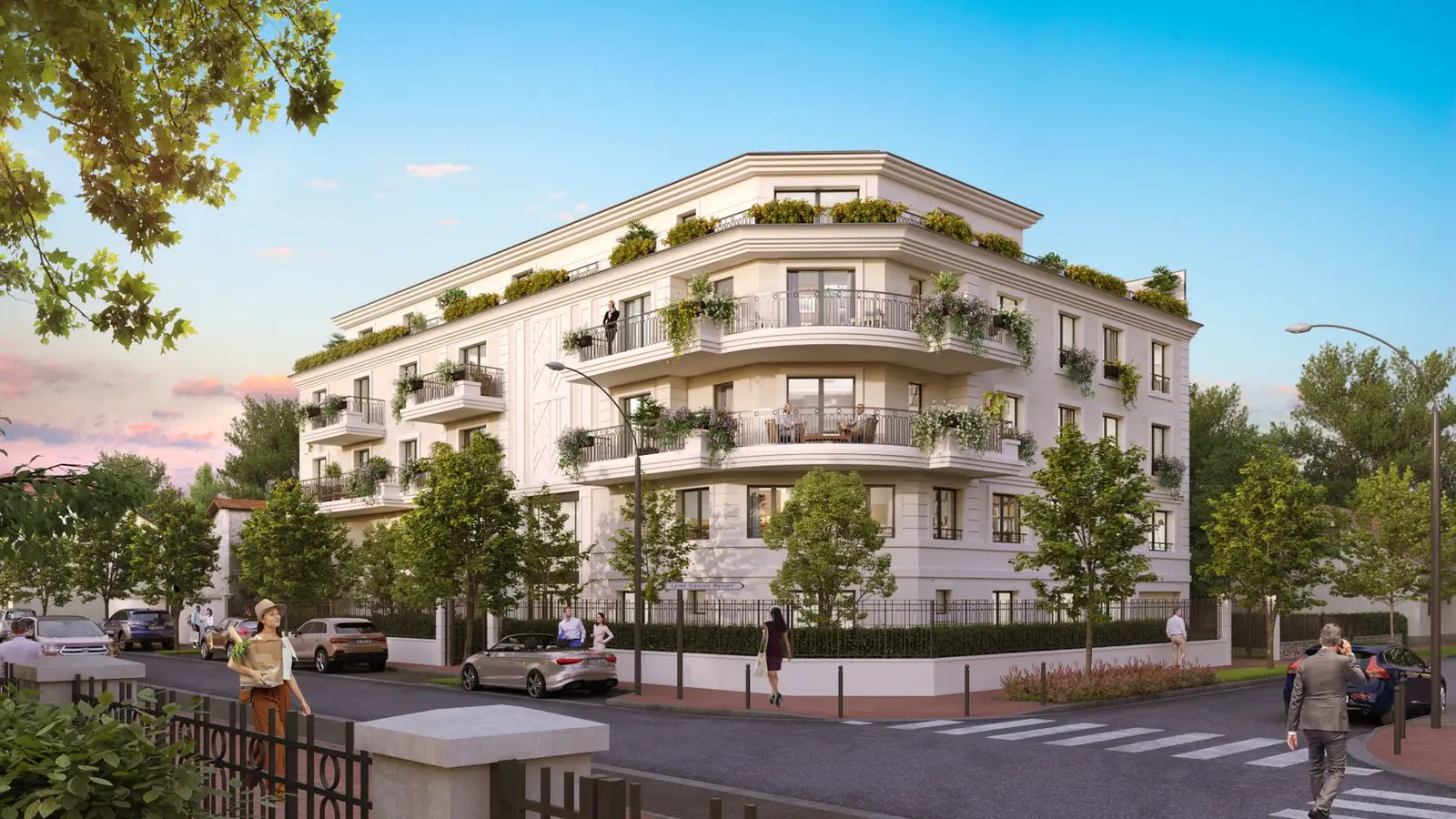 VILLA CAMELIA — vue du programme neuf