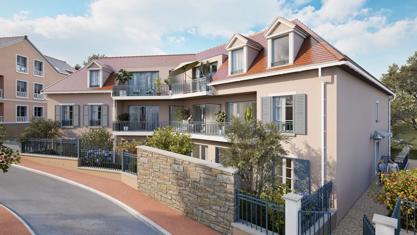 VILLA CASALIA à Marly-le-Roi — vue du programme neuf