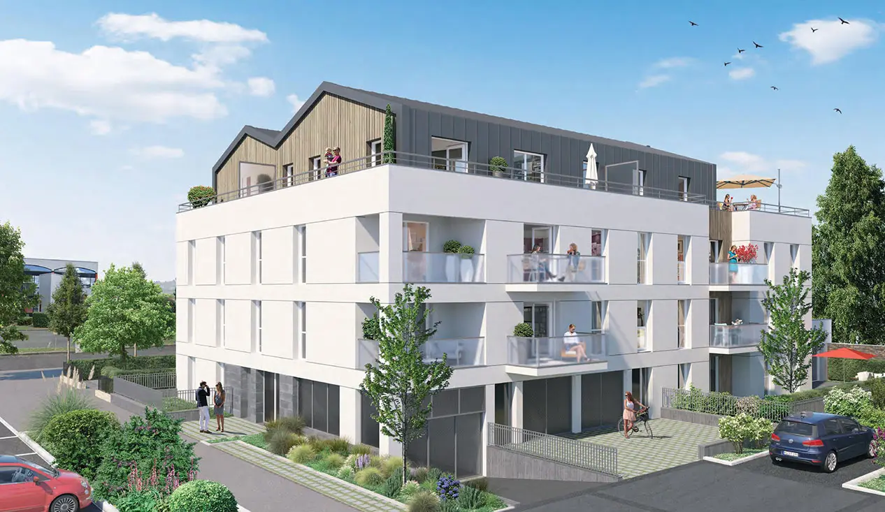 Villa Céleste à Angers — vue du programme neuf