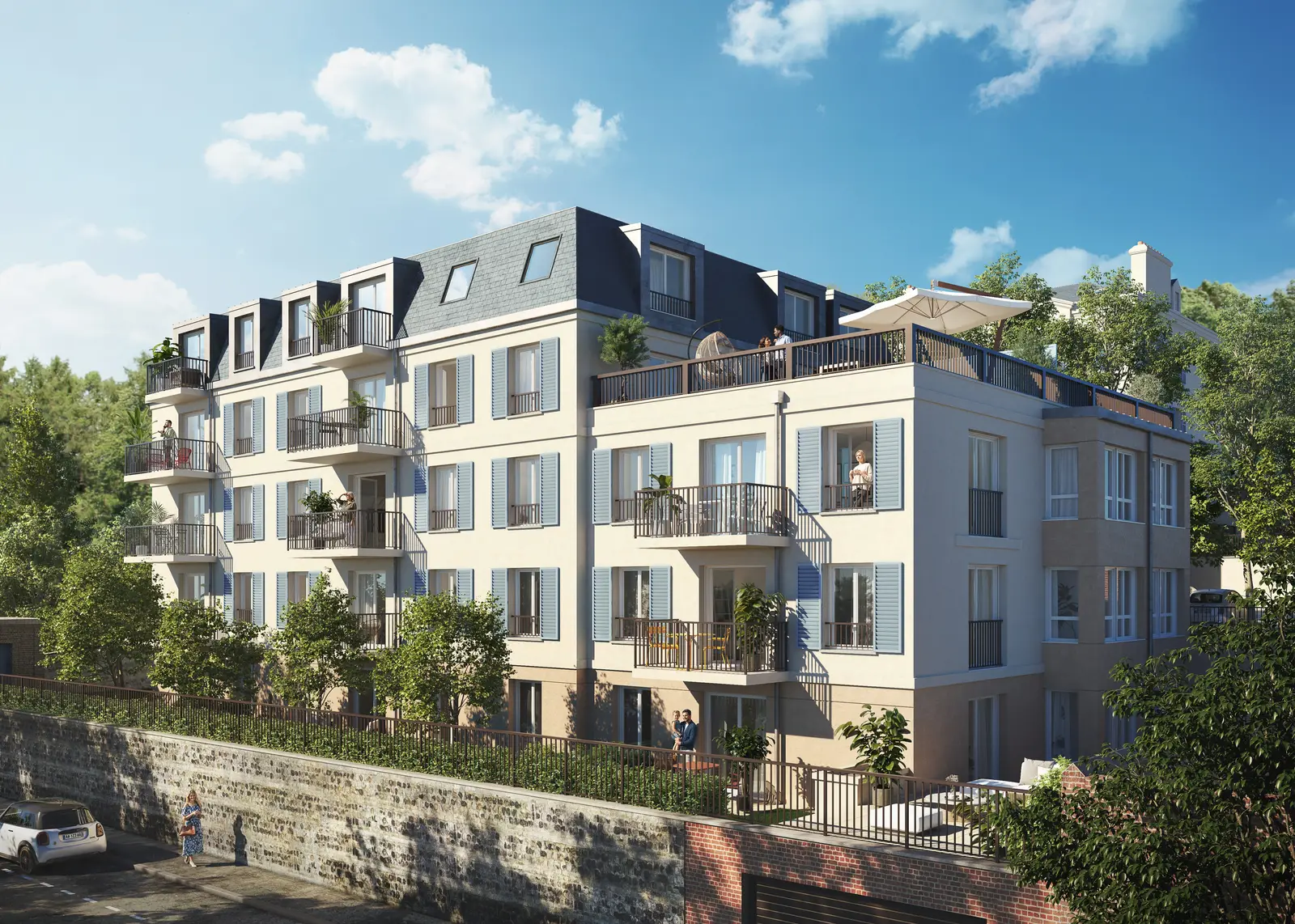 VILLA CÉLESTE à Sainte-Adresse — vue du programme neuf