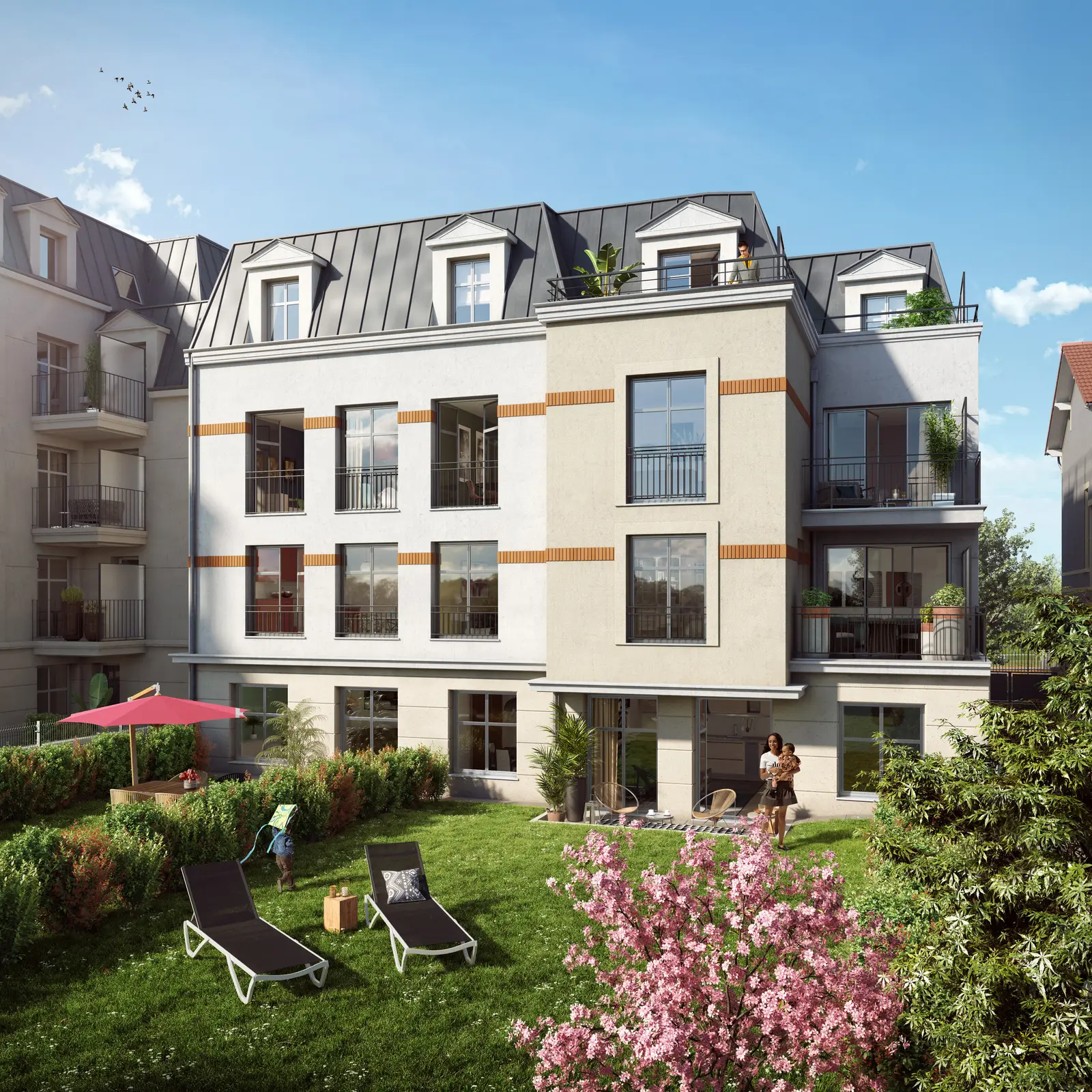 Villa Charentonneau - TR Libre à Maisons-Alfort — vue du programme neuf