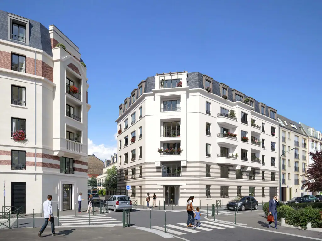 Villa des Arts II, beeld van het programma te Gennevilliers