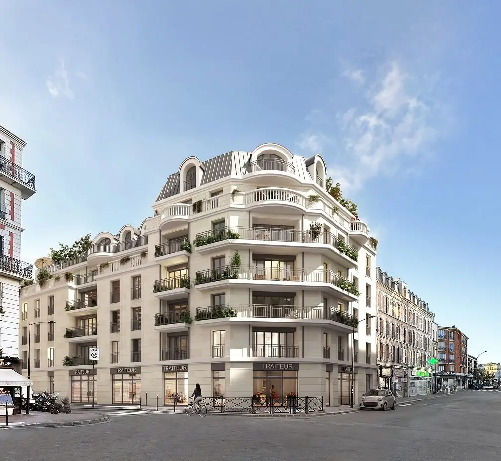 VILLA GALLIENI à Asnières-sur-Seine — vue du programme neuf