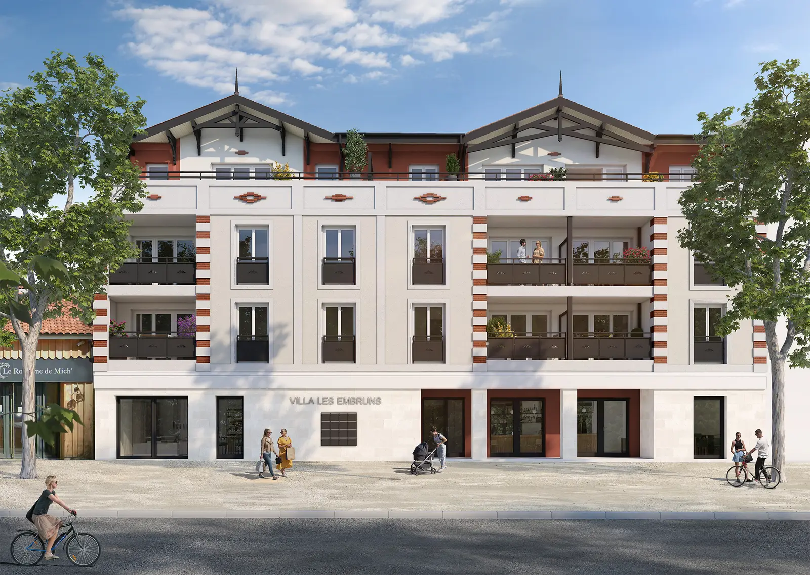 Villa Les Embruns, development visual in Audenge