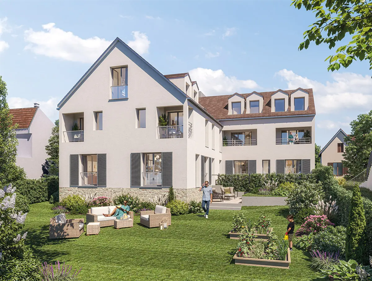 VILLA LESCOT à Igny — vue du programme neuf