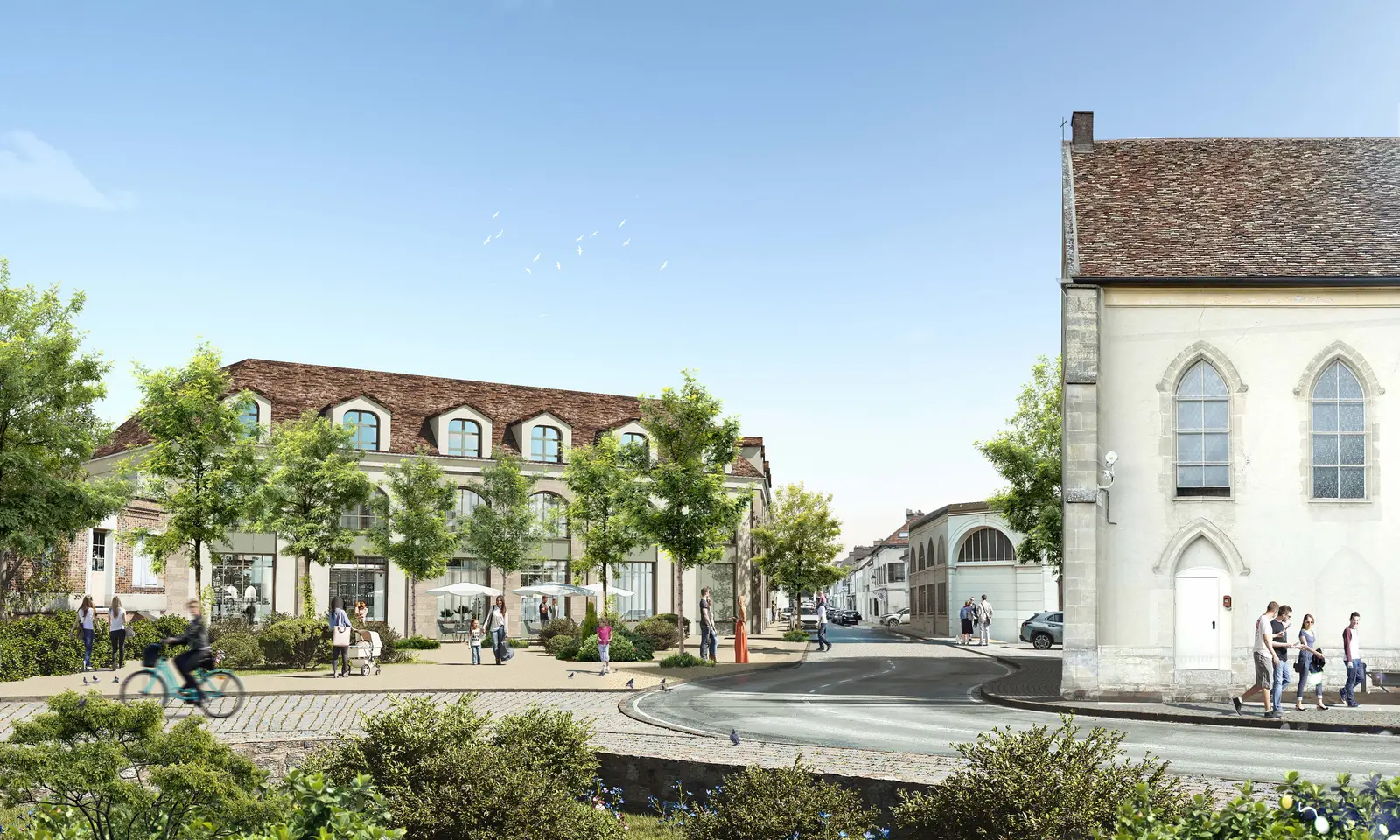 Villa Louis-Alexandre - Appartements, beeld van het programma te Neauphle-le-Château