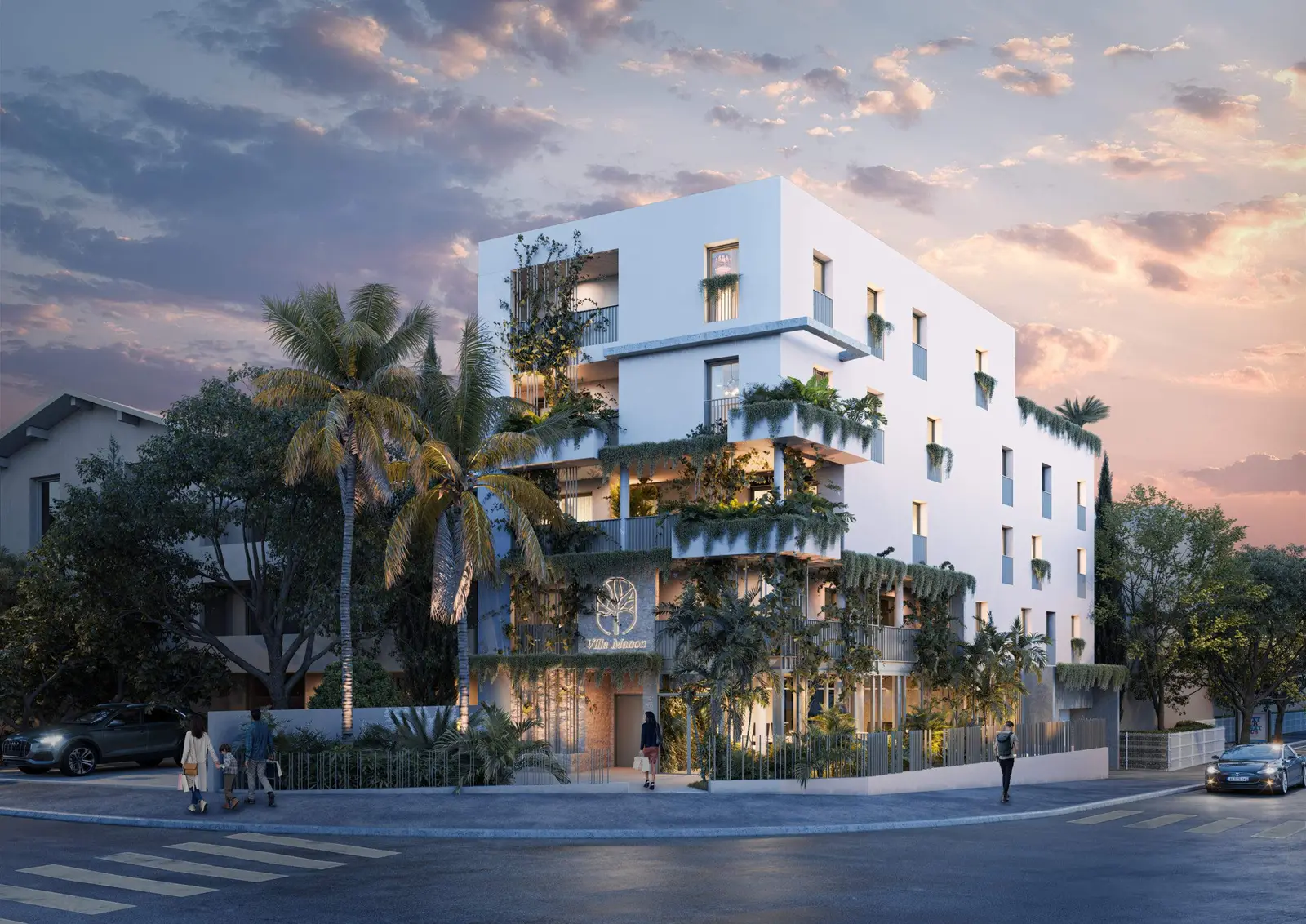 Villa Manon à Montpellier — vue du programme neuf