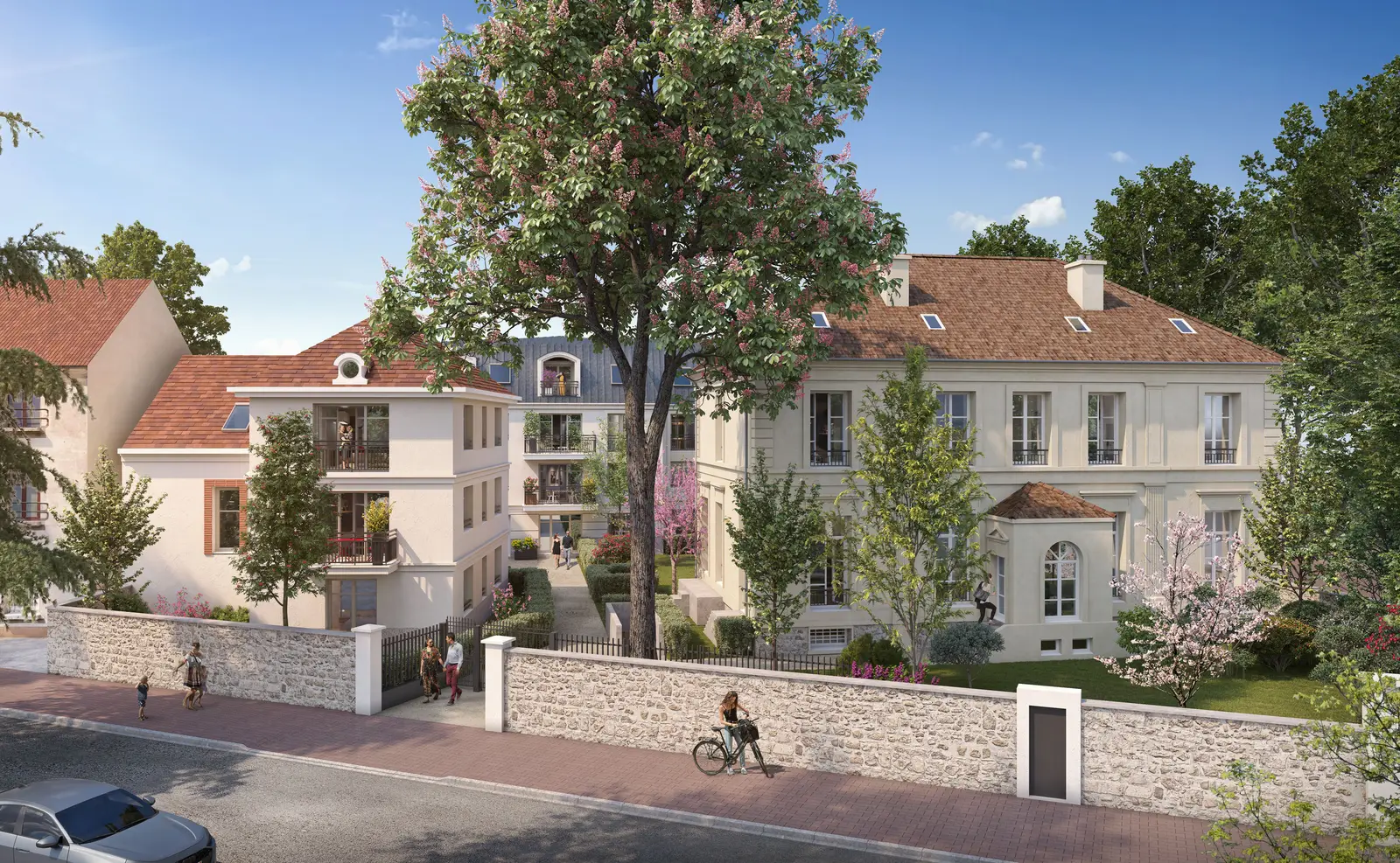 VILLA MURIERS à Montfermeil — vue du programme neuf