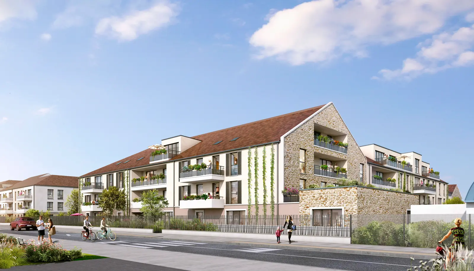 VILLA NOYA à Nozay — vue du programme neuf