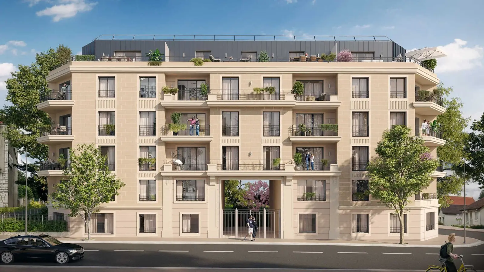 VILLA OLIMPIA à Perreux-sur-marne — vue du programme neuf