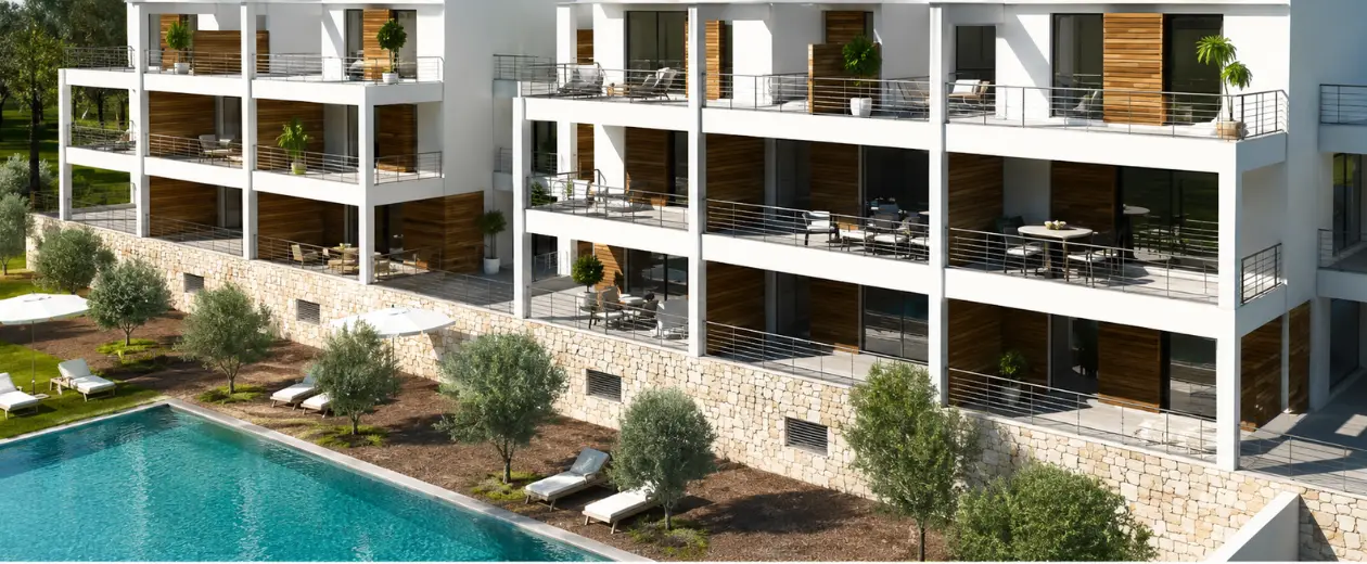 Villa Pineta, imagem do programa em Antibes