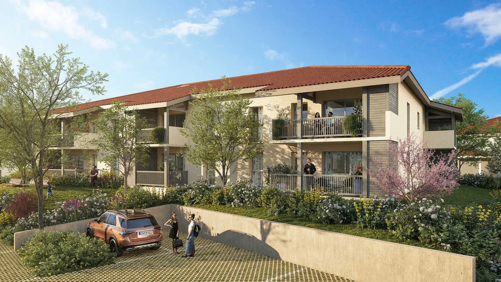 Villa Serena à DAX — vue du programme neuf