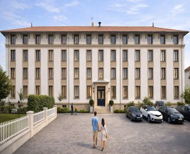Vittel Caserne, development visual in Vittel