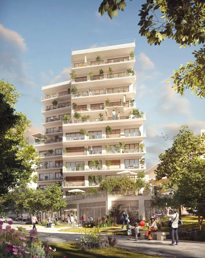 West Village - Tribeca à Nanterre — vue du programme neuf